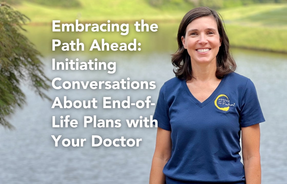 Hospice Education Director Mina Ford shares advice for initiating conversations about end-of-life plans with your doctor.