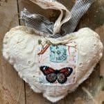 a Heart for Hospice with a butterfly design