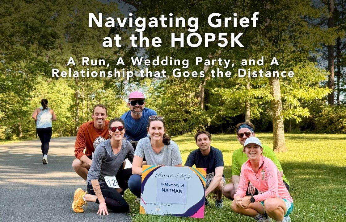 Navigating Grief at the HOP5K: A Run, A Wedding Party, and A Relationship that Goes the Distance